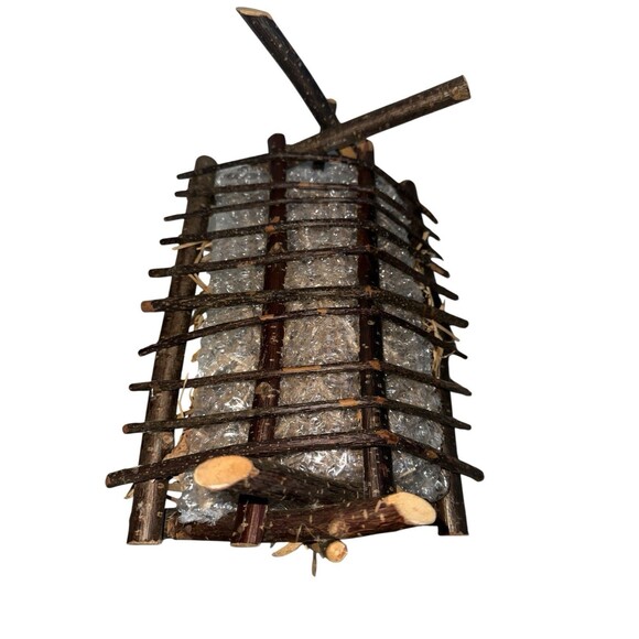 Antique Infant Jesus 1900s Real Wood Manger Nativity Baby Religious Decor - Picture 6 of 16